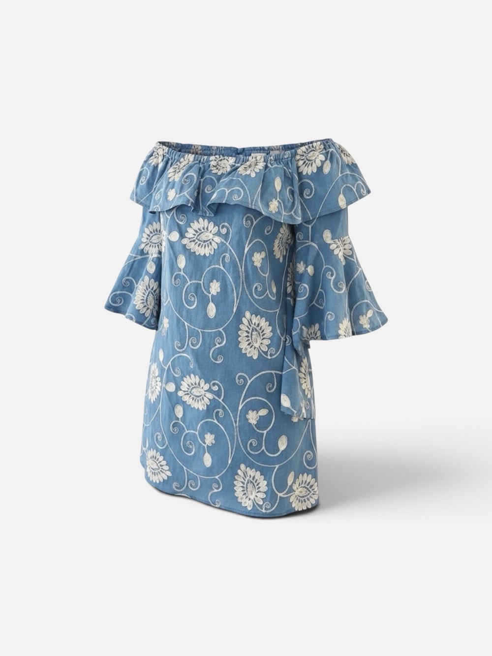 🎉HP🎉 NWT [Polagram] Floral Embroidered Dress
